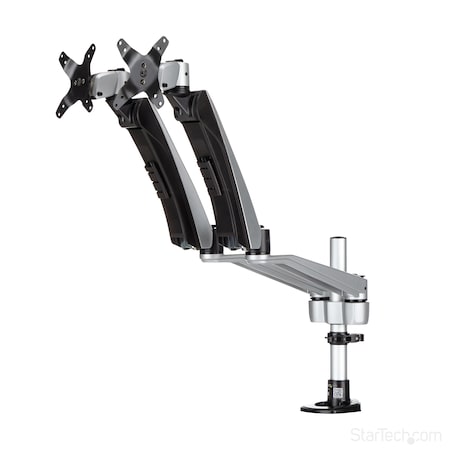 Startech.Com Desk Mount Dual Monitor Arm, Full Motion, Tool-less Assembly ARMDUAL30